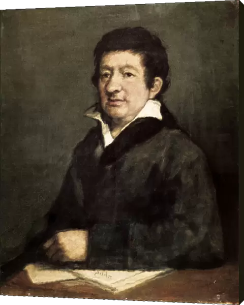 Portrait of Leandro Fernandez de Moratin (1760-1828), Spanish poet and playwright
