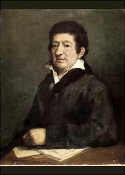 Portrait of Leandro Fernandez de Moratin (1760-1828), Spanish poet and playwright