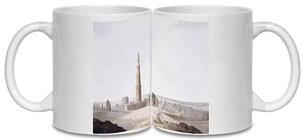The Qutb Minar, Delhi, c. 1789 (pencil and w  /  c)