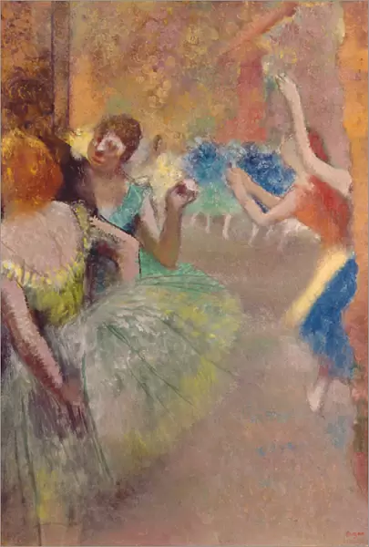 Ballet Scene; Scene de ballet, c. 1885 (oil on canvas)