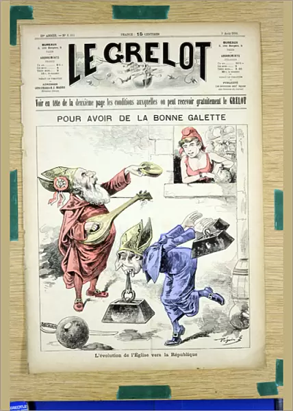 Cover of 'Le Grelot', numbero 1061, Satirique en Couleurs