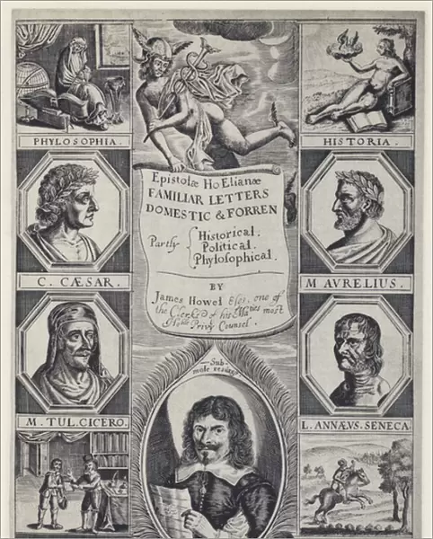 J Howell, Epistolae Hoelianae, H Moseley, 1645 (b  /  w photo)