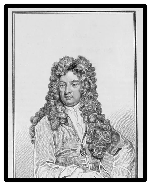 Sir John Vanbrugh (1664-1726), engraved by Richard Cooper (engraving)