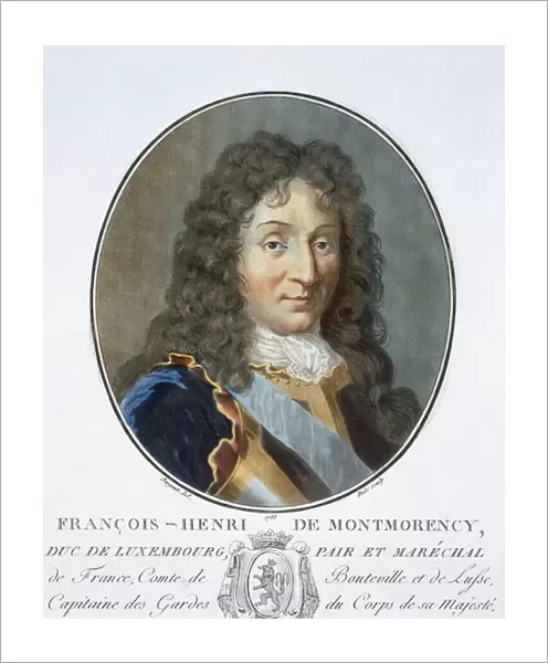 Francois-Henri de Montmorency-Bouteville, from Portraits des grands hommes