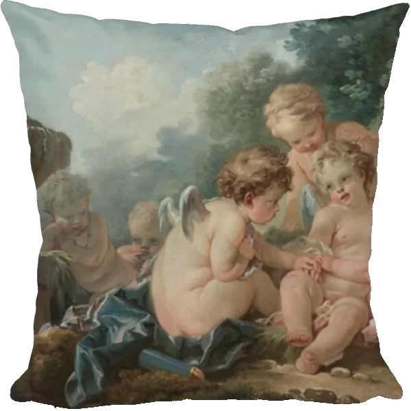 Cupids in Conspiracy, 1740s (oil on canvas)