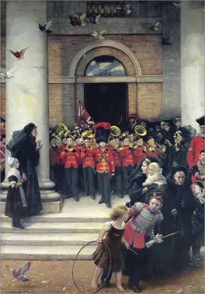 Sons of the Brave, 1880 (oil on canvas)