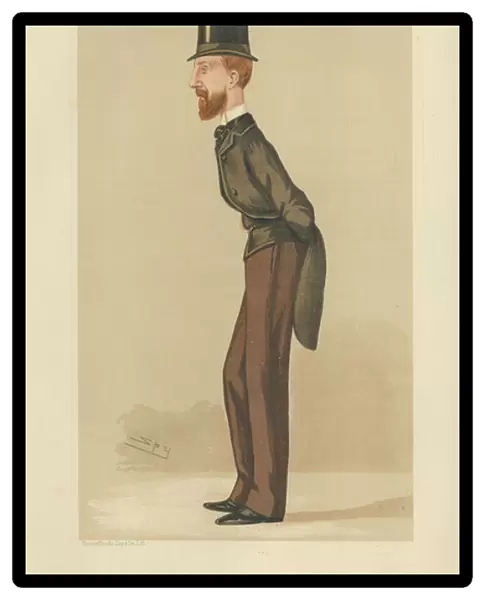 The Right Hon Edward Heneage (colour litho)