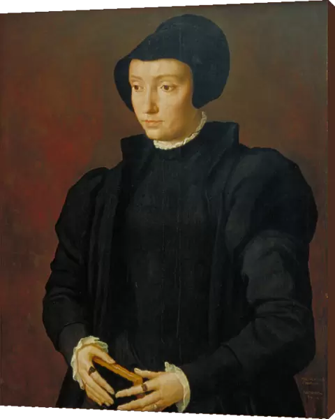 Portrait of Christina of Denmark, 1545 (oil on panel)