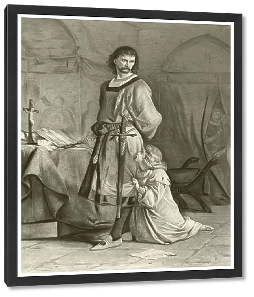 King John. Act IV, Scene I (gravure)