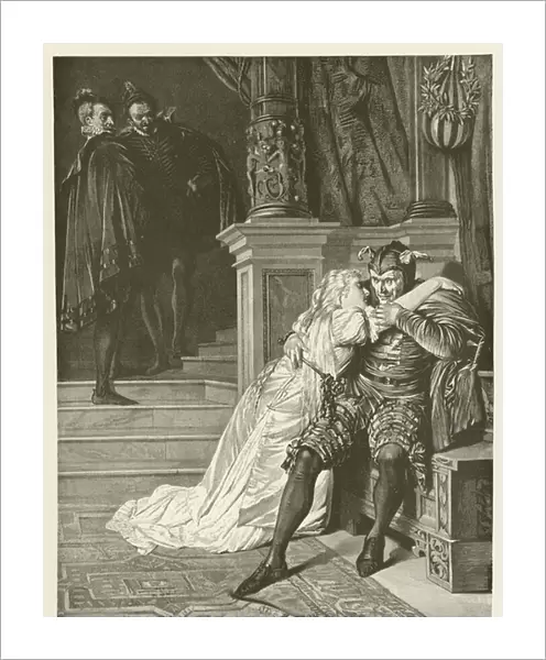 Gilda and Rigoletto (engraving)