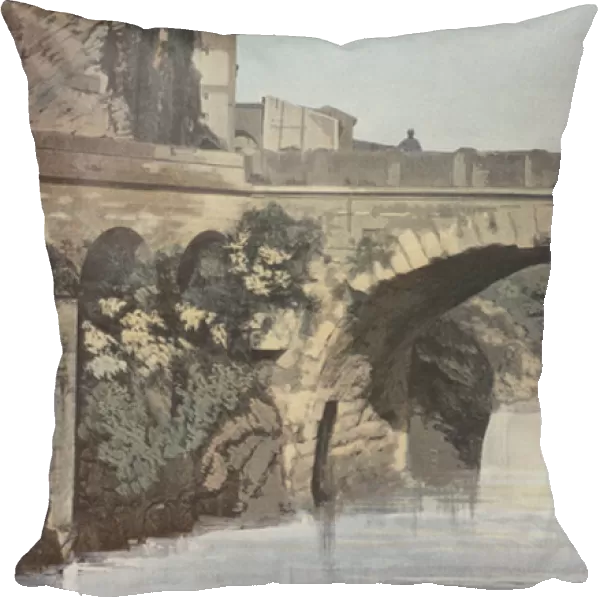 Vaison, Pont romain, Vue amont (colour photo)