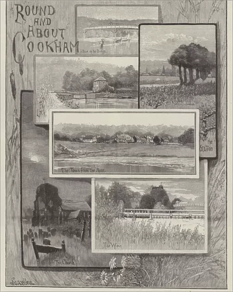Round and About Cookham (engraving)