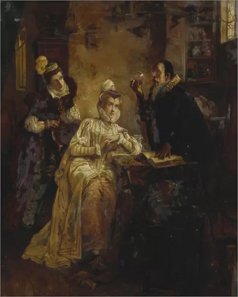 Loves Destiny, 1901 (oil on canvas)