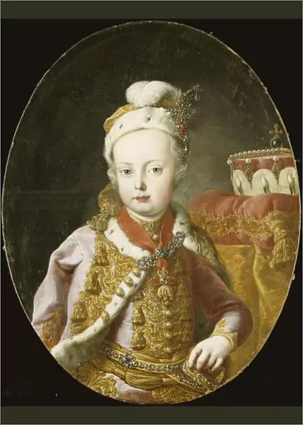 Portrait of the Archduke Joseph, Later Emperor Joseph II of Austria, Half Length