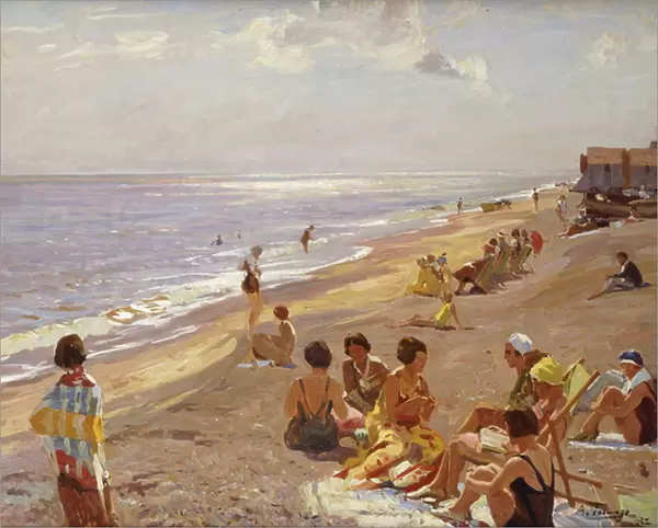 Silver Morning, Aldeburgh, 1932 (oil on canvas)