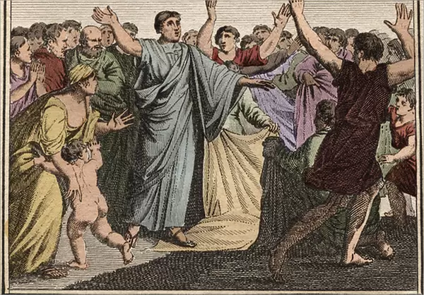 Marcus Tullius Cicero (106-43 B. C. ), Roman statesman, orator, and author