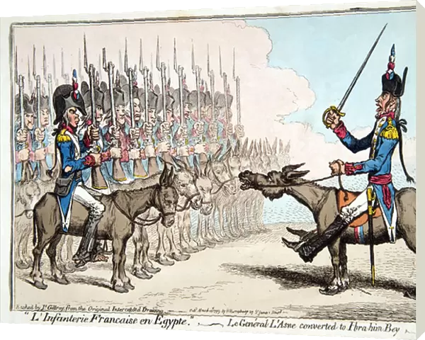 L Infanterie Francaise en Egypte, or Le General l Asne converted to Ibrahim Bey