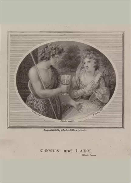 Comus and Lady (engraving)