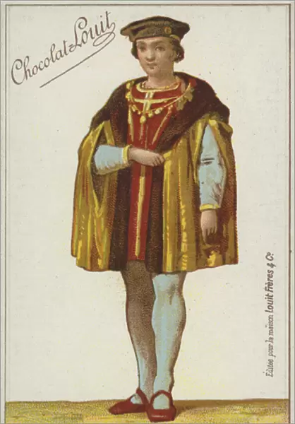 Charles VIII (chromolitho)