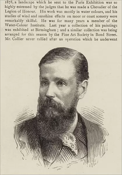 Mr T Collier, RI (engraving)