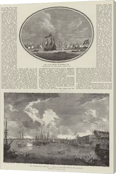 Old Naval Reviews (engraving)