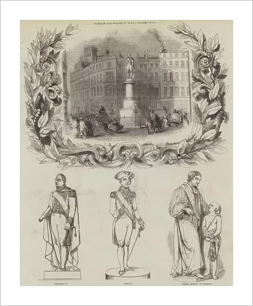 Royal Statues (engraving)