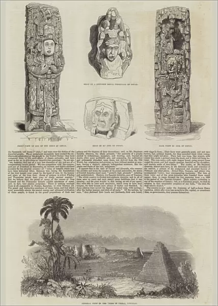 Extinct Cities of Central America (engraving)