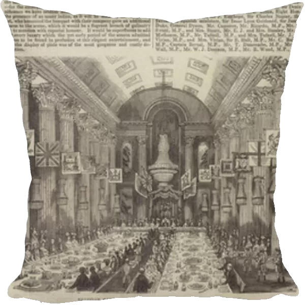 The Lord Mayors Banquet (engraving)