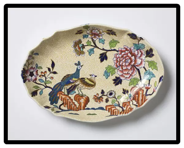 Dish, c. 1815 (glazed stoneware)