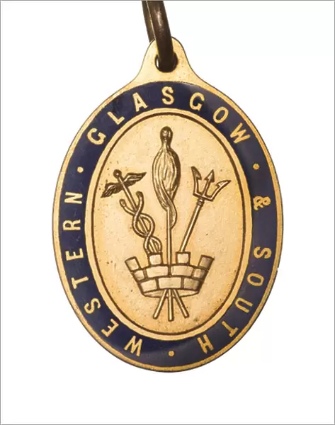 Scotland, Glasgow and South Western Railway, directors pass, c. 1850 (gold & enamel)