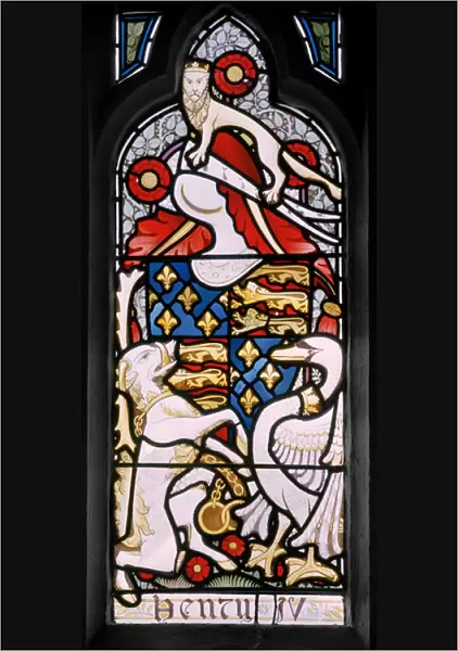 Heraldry of Henry IV, 1867-71 (stained glass)