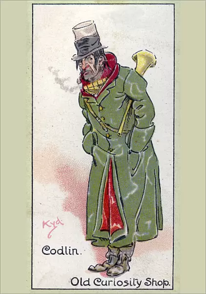 Codlin, from The Old Curiosity Shop, by Charles Dickens, 1923 (colour litho)