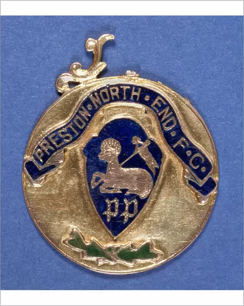 Preston North End Football Club Medal, 1897-98 (metal) (see also 315001)