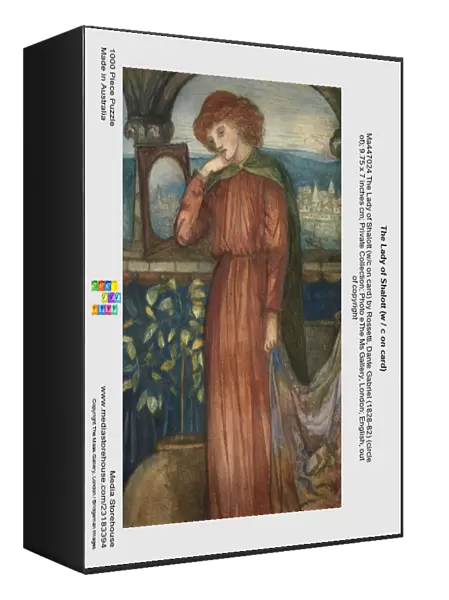 The Lady of Shalott (w  /  c on card)