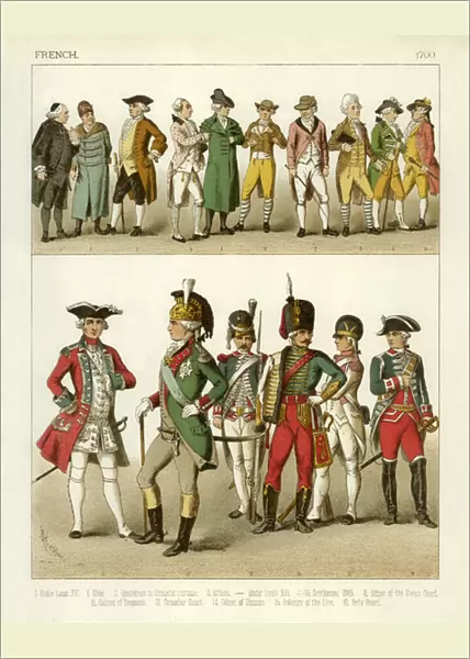 French Costume 1700