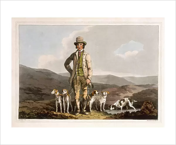 The Dog Breaker, engraved by Robert Havell the Elder, published 1814 by Robinson and Son