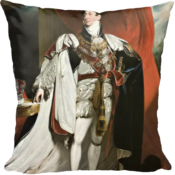 Portrait of King George IV, 1820-30 (oil on canvas)