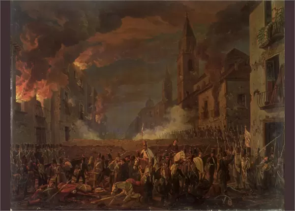 The Capture of Catania by the 4th Bern Regiment in the Night of 5th-6th April