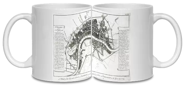 London Fortifications in 1642 and 1643, 1738 (litho)