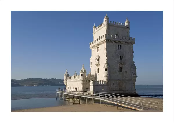 The Torre de Belem, built c. 1514 (photo) (see also 237479, 237481 & 237483)