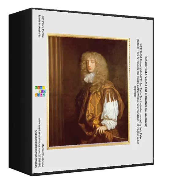 Richard (1644-1723) 2nd Earl of Bradford (oil on canvas)