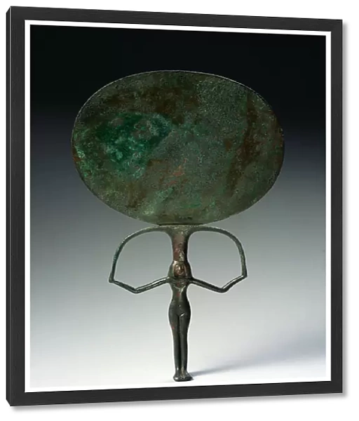 Mirror, New Kingdom (bronze) (see 241449 for back)