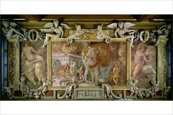 The Triumphal Elephant, an allegorical tribute to Francis I