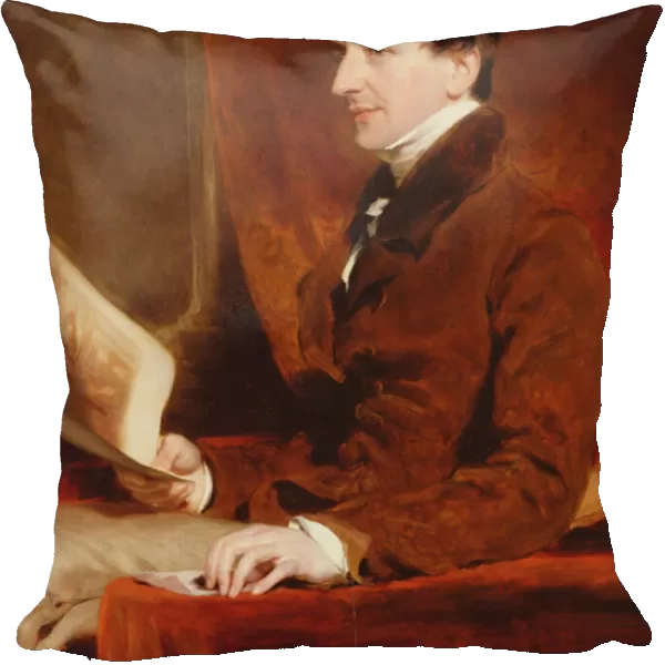 Portrait of Samuel Woodburn, c. 1820 (oil on panel)