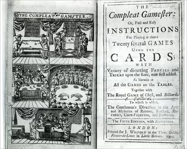 Title page of the fifth edition of The Compleat Gamester