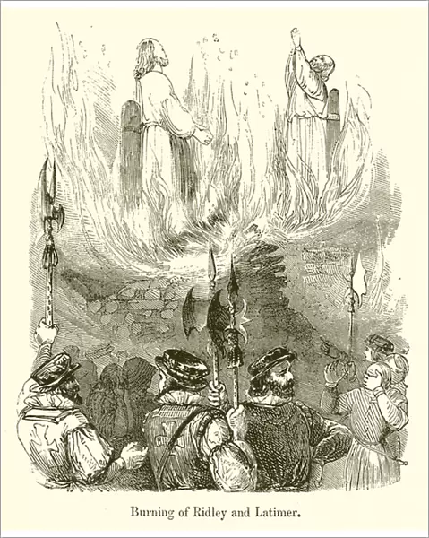 Burning of Ridley and Latimer (engraving)