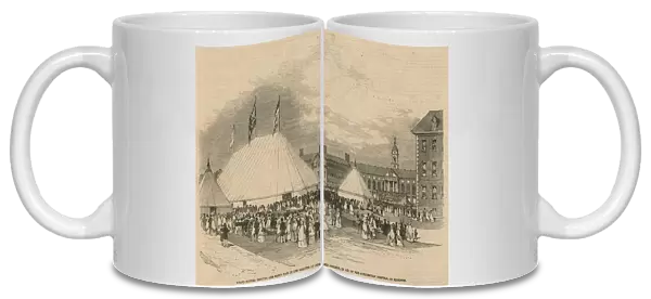 Grand musical festival and fancy fair (engraving)