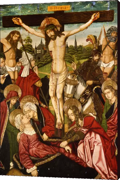 The Crucifixion, c. 1480-90 (oil on panel)