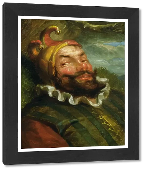 The Jester (oil on canvas)