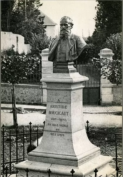 Monument raised by his friends to the memory of Aristide Boucicaut (1810-1877